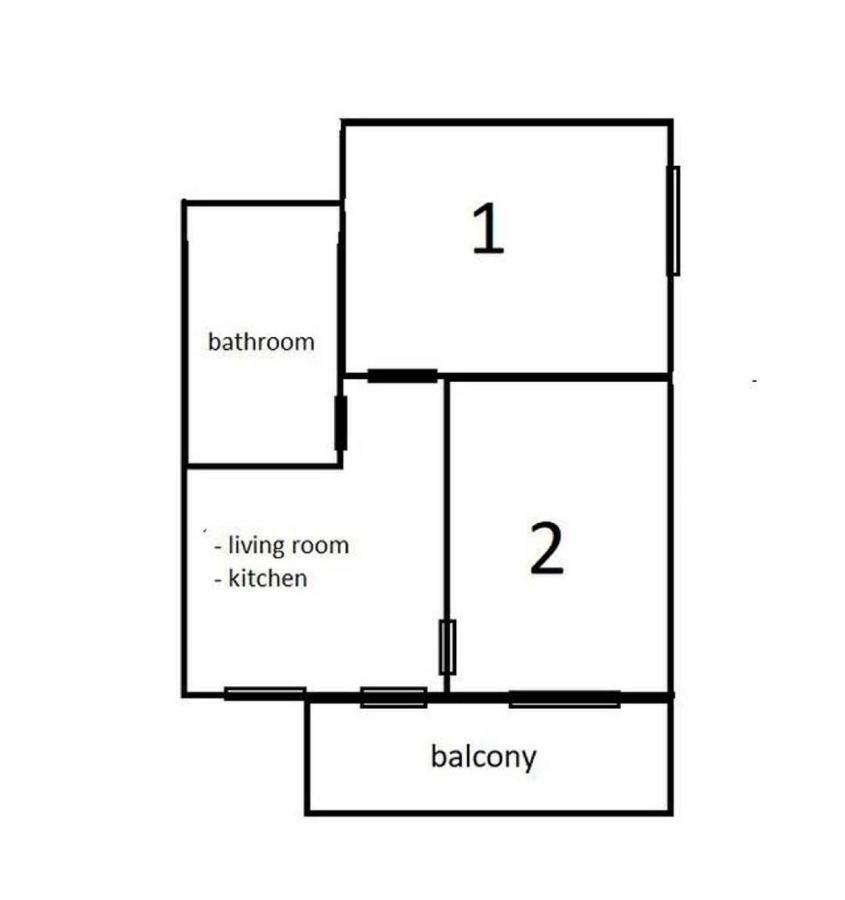Apartment Rosa 1 Rovinj Dış mekan fotoğraf